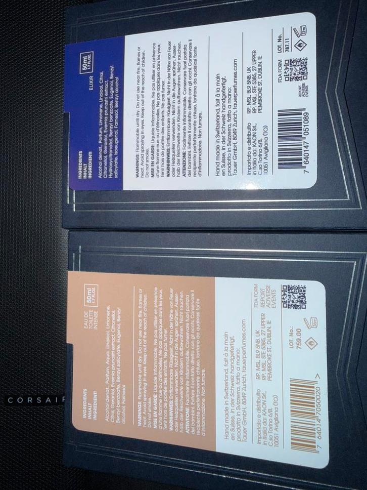 tauer moroccan desert & L'Air du Noir Extrait de Parfum, Sieraden, Tassen en Uiterlijk, Uiterlijk | Parfum, Zo goed als nieuw