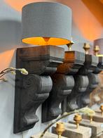 Wandlamp ornament houten wandlamlen stoer sober landelijk, Ophalen, Stoer sober landelijk hoffz aura peeperkorn, Nieuw, Nvt