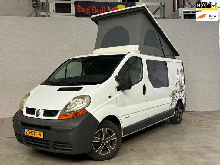 Renault TRAFIC 1.9 DCI Camper kenteken - 220v - kachel - 4p, Caravans en Kamperen, Campers, Bedrijf, Overige merken, Diesel, Handgeschakeld