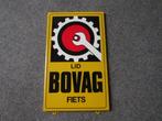 BOVAG FIETS EMAILLE RECLAMEBORD, Verzamelen, Ophalen, Gebruikt, Reclamebord