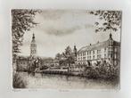 Schitterende etsen van diverse kazernes, Antiek en Kunst, Ophalen of Verzenden