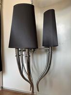 Moderne hanglamp met zwarte kappen, Ophalen, Zo goed als nieuw, Metaal