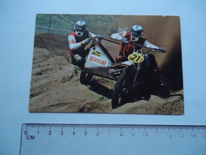 sticker oud Motorcross H21 Per Jorgensen sidecar zijspan, Verzamelen, Stickers, Zo goed als nieuw, Verzenden