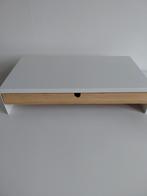 Elloven monitorstandaard wit, Ophalen of Verzenden, Zo goed als nieuw, Ikea