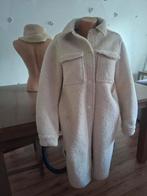Teddy winterjas met bijpassende bucket hat!, Ophalen of Verzenden, Zo goed als nieuw, Maat 38/40 (M), Beige