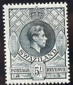 Swaziland - GVI - 5sh p13,5x14, Ophalen of Verzenden, Overige landen