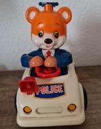 Vintage wind up dierenpolitie auto (werkt goed!) 1984, Zo goed als nieuw, Verzenden