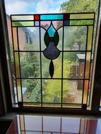 Mooi glas in lood paneel, wat opvalt (2.10), Antiek en Kunst, Antiek | Glas en Kristal, Ophalen