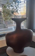 Brons kleurige vaas Light&living, Huis en Inrichting, Woonaccessoires | Vazen, Ophalen, Overige kleuren, Aardewerk of Porselein
