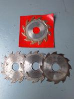 4x Leitz groefzaagblad/freesblad Ø125mm, Ophalen of Verzenden, Zo goed als nieuw