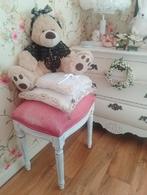 Brocante voeten bankje, Minder dan 50 cm, Gebruikt, Minder dan 50 cm, Ophalen of Verzenden