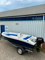 Prachtige Topcraft 420 sloep 15 pk suzuki dekzeil kussenset, Ophalen, 10 tot 30 pk, Topcraft, Zo goed als nieuw
