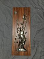 Vintage Wanddecoratie met Reigers, Huis en Inrichting, Ophalen of Verzenden, Gebruikt