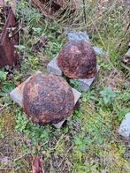2 WO2 Russische Helmen - Bodemvondst, Verzamelen, Militaria | Tweede Wereldoorlog, Ophalen of Verzenden