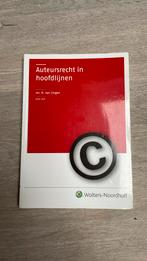 N. van Lingen - Auteursrecht in hoofdlijnen, N. van Lingen, Ophalen of Verzenden, Zo goed als nieuw