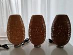 Boja tafellamp 30 € per stuk  bamboe tafellampen, Huis en Inrichting, Minder dan 50 cm, Ophalen of Verzenden, Zo goed als nieuw