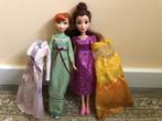 Anna Frozen en Belle Disney poppen, Overige typen, Ophalen of Verzenden, Zo goed als nieuw