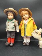 2 Käthe Kruse poppen 1979, Verzamelen, Poppen, Ophalen of Verzenden, Nieuw, Pop