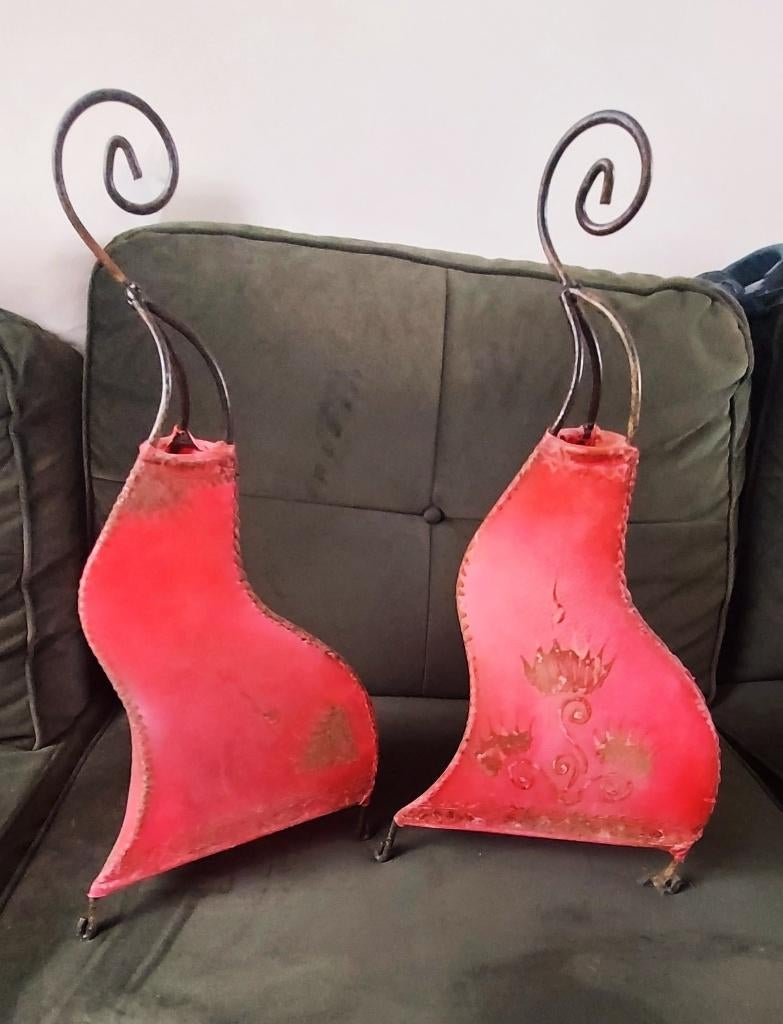 Marokaanse hennalampen, Ophalen of Verzenden, Gebruikt, Minder dan 50 cm