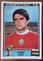 Panini Argentina 78 World Cup Jozsef Toth
Nr 69 Hongarije, Verzamelen, Sportartikelen en Voetbal, Ophalen of Verzenden, Zo goed als nieuw