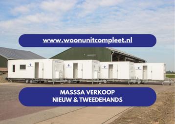 Massa verkoop: mobiele woonunits beschikbaar voor biedingen