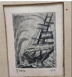 Ets Zeilboot 'Goris' - 1954, Ophalen of Verzenden