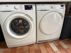 AEG wasmachine en AEG condensdroger, Witgoed en Apparatuur, Wasmachines, Ophalen, Gebruikt, Voorlader, 85 tot 90 cm