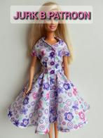 Naaipatroon Barbiekleertjes - jurk B + stofjes, Ophalen, Nieuw, Barbie