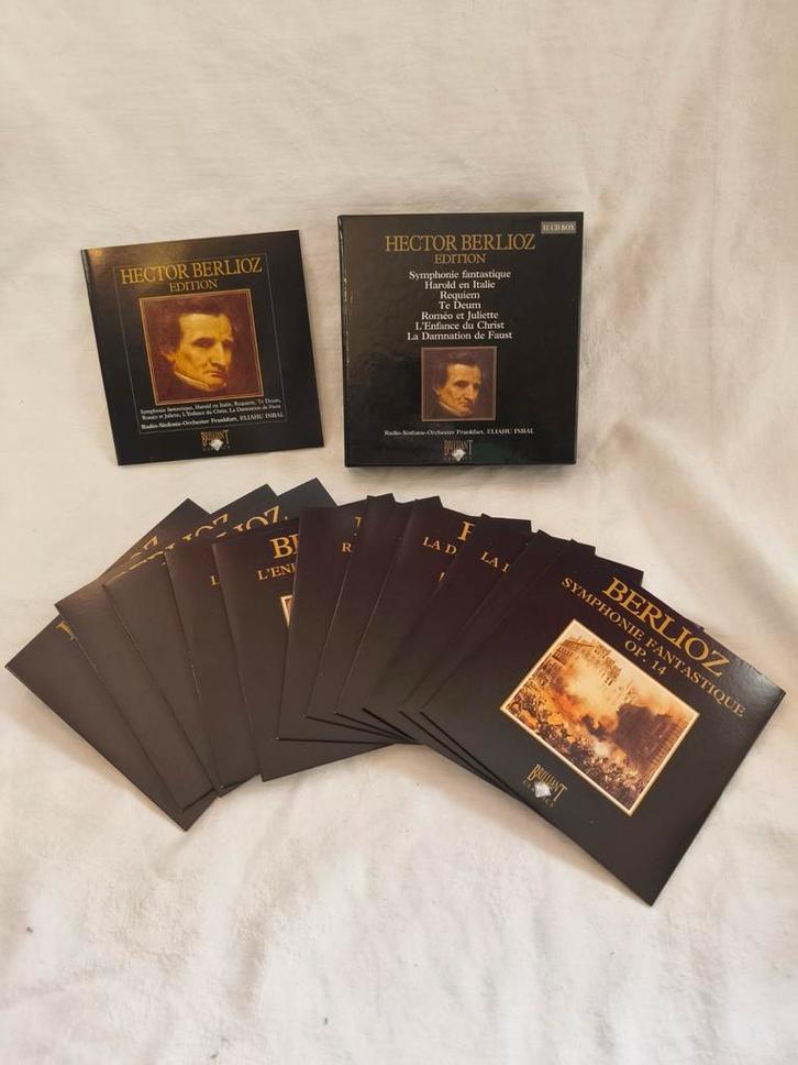 Hector Berlioz - 11 cd box edition, Cd's en Dvd's, Cd's | Klassiek, Zo goed als nieuw, Overige typen, Romantiek, Met libretto