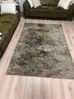 Groen/Bruin Vloerkleed 160x230cm - Nette Staat, Huis en Inrichting, Stoffering | Tapijten en Kleden, 150 tot 200 cm, 200 cm of meer
