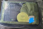 Zelesta teddy green dekbed 240x200, Ophalen, Wit, Deken of Dekbed, Nieuw