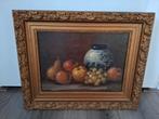 Stilleven Handgeschilderd op Hout, Antiek en Kunst, Ophalen of Verzenden