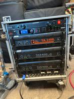 Versterkerrack 3x TA2400 + DBX driverack PA2, Ophalen, Gebruikt, Audio