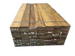 Hardhouten  Paardenbox  / Damwand / Blokhut profiel, Tuin en Terras, Palen, Balken en Planken, Ophalen, Nieuw, Planken, Hardhout