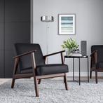 Te koop gevraagd Ekenaset zwart, Huis en Inrichting, Fauteuils, Ophalen, Zo goed als nieuw, Minder dan 50 cm