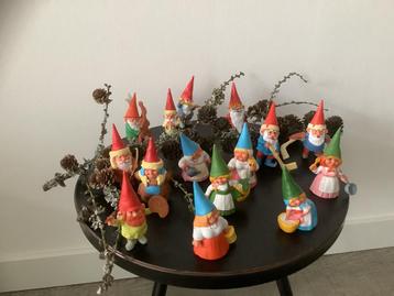 David de Kabouter Poppetjes - Set 2 beschikbaar voor biedingen