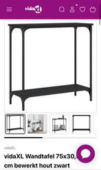 Wandtafel VidaXL zwart (nog in doos), Ophalen, Nieuw, 50 tot 75 cm, Rond