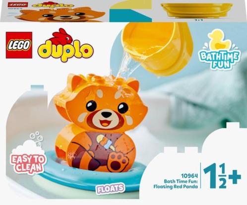 Lego Duplo: 10962 Pret in bad: Drijvende rode panda NIEUW, Kinderen en Baby's, Speelgoed | Duplo en Lego, Nieuw, Duplo, Ophalen of Verzenden
