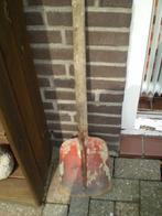 Platte stratenmakers-schop, helaas met afgebroken steel., Tuin en Terras, Hand-tuingereedschap, Ophalen, Gebruikt, Schop
