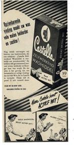 Welk wasmiddel bevat actief wit ? alleen CASTELLA juf 1950, Verzenden, Zo goed als nieuw, Overige typen