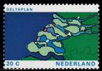 Jaar 1972  NVPH 1002 Deltawerken., Ophalen of Verzenden, Na 1940, Postfris