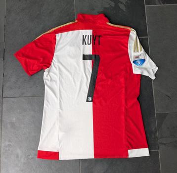 Origineel Feyenoord Dirk Kuyt 2015 - 2016 thuis tenue. beschikbaar voor biedingen