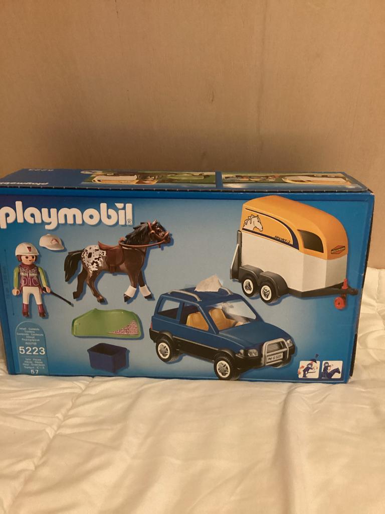 Playmobil Country Paardentrailer Set 5223, Ophalen of Verzenden, Gebruikt, Complete set