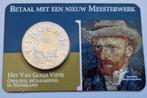 Het Van Gogh vijfje 2003 in coincard, Postzegels en Munten, Munten | Nederland, Zilver, Euro's, Ophalen of Verzenden, Koningin Beatrix