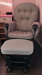 TWF Schommelstoel Berlijn + Voetenbankje - Nieuwstaat!, Ophalen, Nieuw, Stoel