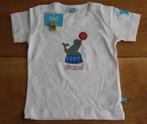 Lief Shirt mt 68 wit zeehond.   115, Kinderen en Baby's, Babykleding | Maat 68, Nieuw, Shirtje of Longsleeve, Ophalen of Verzenden