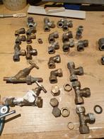Messing koppeling 12, 15, 22, 28mm, Overige materialen, Gebruikt, Overige typen, Minder dan 2 meter