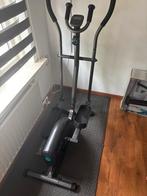 Hometrainer crosstrainer step fiets fitness gym met matten, Ophalen, Zo goed als nieuw, Hometrainer