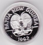 Papua new Guinea 5 kina 1992, Ophalen of Verzenden, Losse munt, Zilver