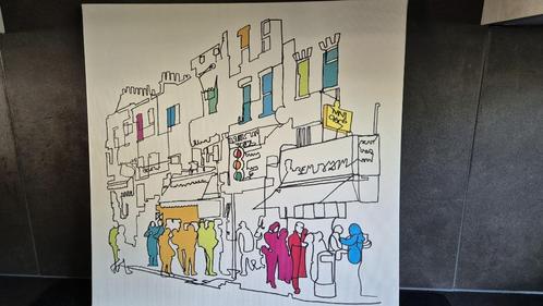 Ikea Lysing Street Art canvas, Tom Frazier (a). S46, Huis en Inrichting, Woonaccessoires | Schilderijen, Tekeningen en Foto's